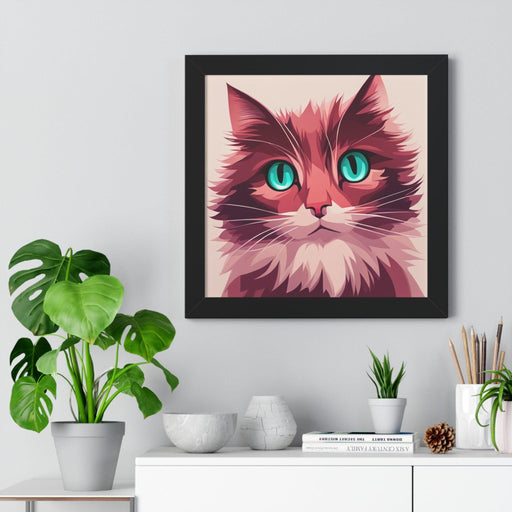 Cute kitten Print Framed Poster
