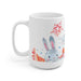 Charming Christmas Rabbit Coffee Cup