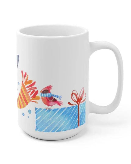 Holiday Cheer Bunny Ceramic Mug