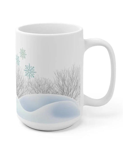 Charming Winter Snowman Ceramic Mug - Delight in Festive Sips