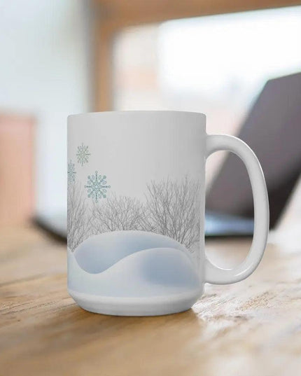 Charming Winter Snowman Ceramic Mug - Delight in Festive Sips