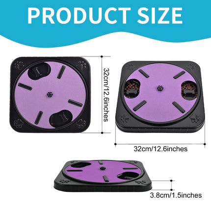 Dog Scratching Board And Slow Feeding Toy Nail File Puzzle For Dogs