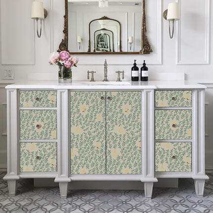 Hand Painted Wall Sticker PVC Wallpaper Modern