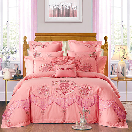 Wedding Cotton Four Piece Bedding
