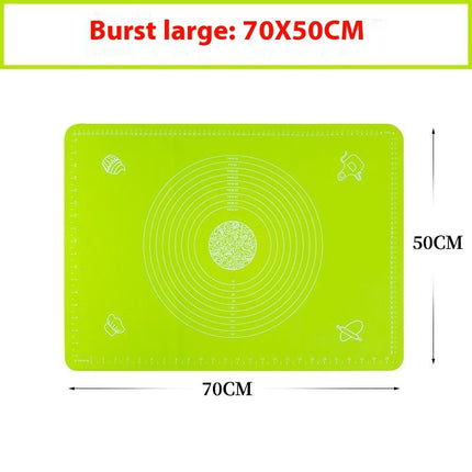 Kitchen Thickened Non Slip Dough Kneading Board Baking Pad