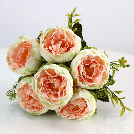 Peekaboo Studio European Style Artificial Flower with Core Spun Design