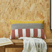 Long Striped Rectangle / 30x 50 Pillow Cover