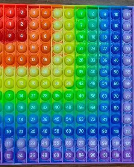 Math Pop Sensory Silicone Toy Set for Interactive Learning