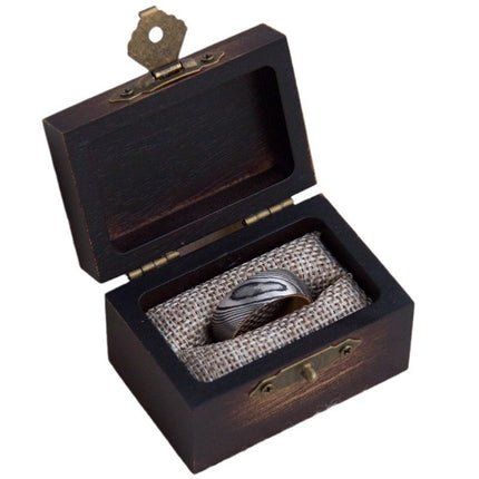 Vintage Ring Box Jewelry Box With Lining