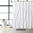 Black and white strips / 180x180cm