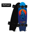 Wolf Head / Paint Bracket Black Roller