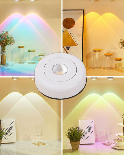 Led Lights Wireless Closet Kitchen Lights Under Furniture Battery Powered Sunset Nightlight Wall Lamp Bedroom Decoration Cabinet