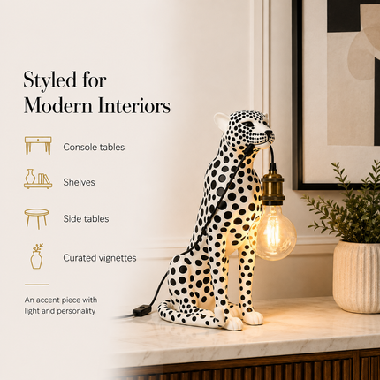 Modern Cheetah Sculpture — Decorative Animal Figurine for Home & Living Figurines modern-creativity-cheetah-sculpture-room-decoration-animal-figurine-model-living-room-table-home-decor-and-accessories-ornaments Home & Garden > Home Décor > Sculptures & Figurines