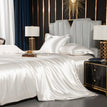 Pearl White / 1.5m flat sheet 4pcs 200x230
