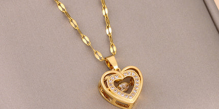 Double-layer Love Necklace With Rhinestones Titanium Steel Pendant Fashion Jewelry Woman Valentines Day Gift double-layer-love-necklace-with-rhinestones-titanium-steel-pendant-fashion-jewelry-woman-valentines-day-gift Arts, Crafts & Sewing›Art Supplies›Paint