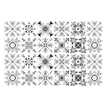 Peekaboo Studio 3D Self-Adhesive Art Tile Wall Sticker - Waterproof &