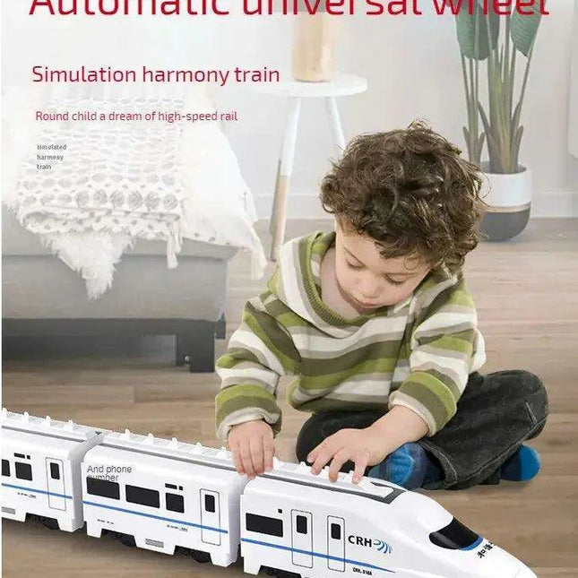 Electric Harmony Express Train Set - Premium Railway Experience for Junior Engineers