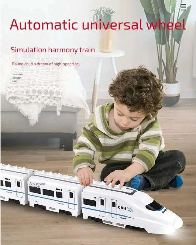 Electric Harmony Express Train Set - Premium Railway Experience for Junior Engineers