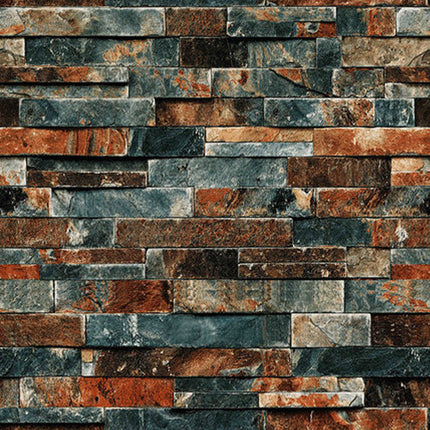 Peekaboo Studio Hall Retro Culture Marble Tile Wallpaper - Easy Peel &