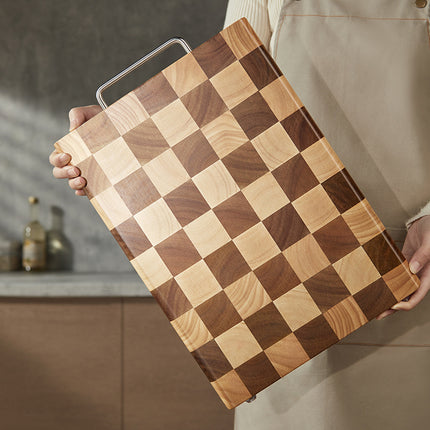 Rectangular Mango Acacia Wood Chopping Board 37x26cm For Kitchen Use