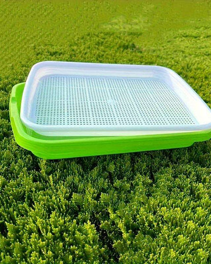 Soilless Hydroponic Seedling Germination Trays - 5-Pack for Indoor & Outdoor Cultivation
