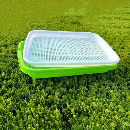 5-Pack Hydroponic Seed Germination Trays for Indoor & Outdoor Plant Growth (Lid-Free)