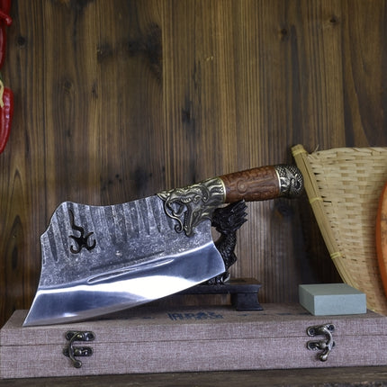 Fire Dragon Bone Cutter With 7Cr17MOV Blade And Rosewood Handle