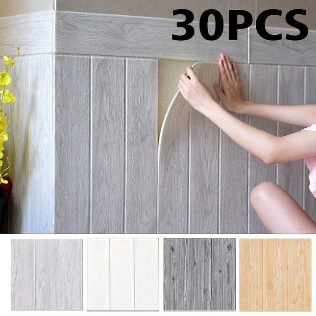 Peekaboo Studio 30pcs Self-Adhesive Wall Stickers for Bedroom & Living