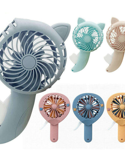 Giant Cartoon Hand-Held Pressure Fan for Kids