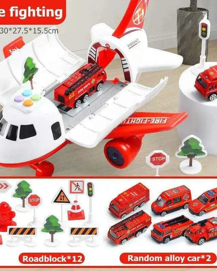 Interactive Airplane Toy Set for Kids - Educational Playset for Exciting Learning Opportunities