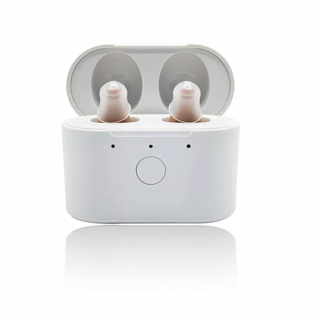 Peekaboo Studio Rechargeable Low-Noise Hearing Aid with One-Click Oper