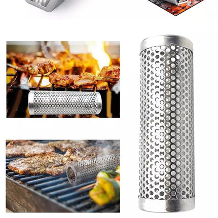 Peekaboo Studio Stainless Steel Barbecue Tray Holder - Durable & Heat-