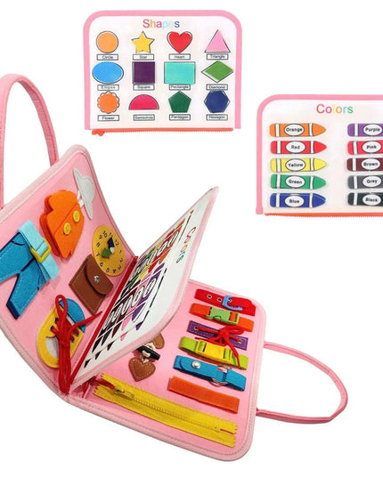 Wonderland Montessori Parish Toys Interactive Cloth Storybook - Inspiring Educational Adventure