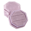Light pink / Pair ring stud box