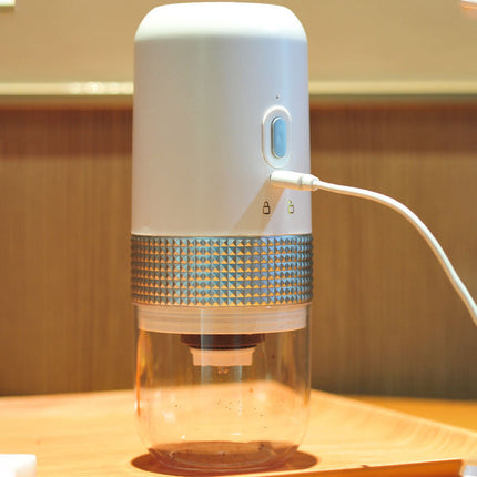 Peekaboo Studio Portable Electric Ceramic Coffee Grinder - USB Recharg