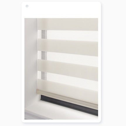 Peekaboo Studio Electric Zebra Curtain - Soft Semi-Shading Roll-Up Des