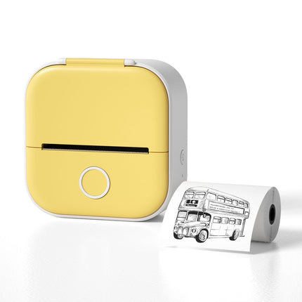 Portable Mini Thermal Label Printer Home Photo Printer Student Wrong Q