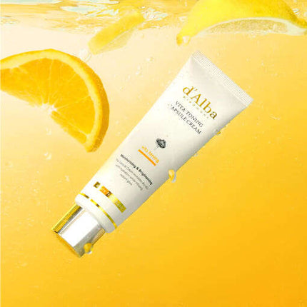 d'Alba Vita Toning Capsule Cream 55g (Tube) - Très Elite