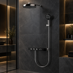 Gunmetal Grey — Set A | Concealed Wall-Mount