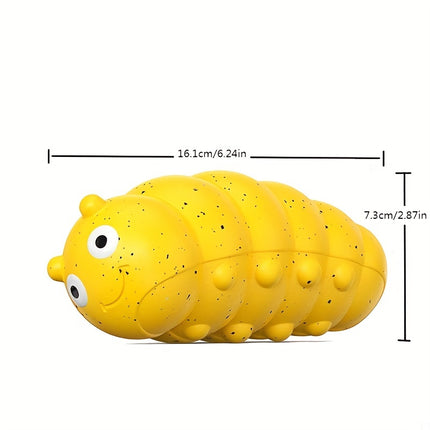Peekaboo Studio Teething Dog Toy with Interactive Barking Sound