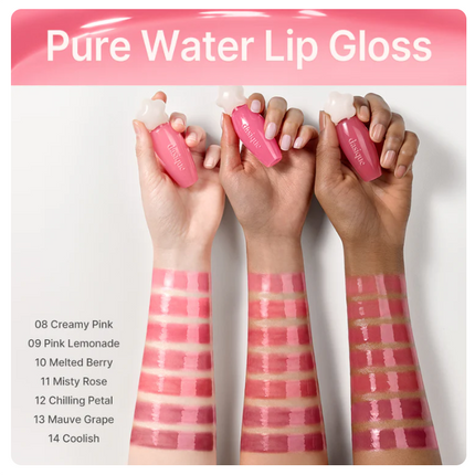 dasique Pure Water Lip Gloss 2.6g (14colors)- Très Elite- Très Elite