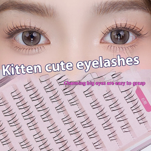 Peekaboo Studio Kitten's Paw Lower Eyelashes - Large Capacity, Natural