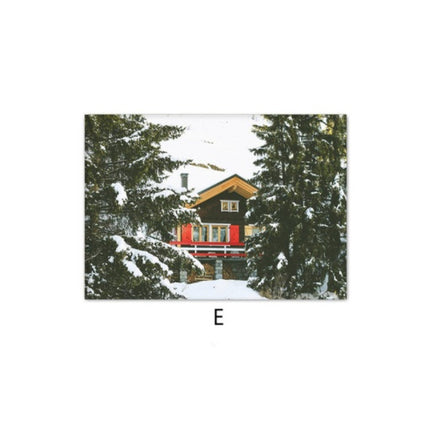 Winter Forest Landscape Mural Art Painting