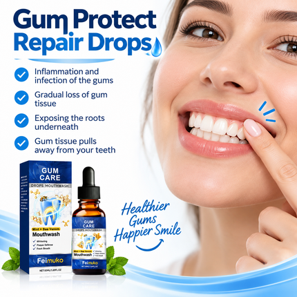 Damaged Gum Repair Care Gel Serum – Soothes Sore Gums & Deep Cleans Teeth