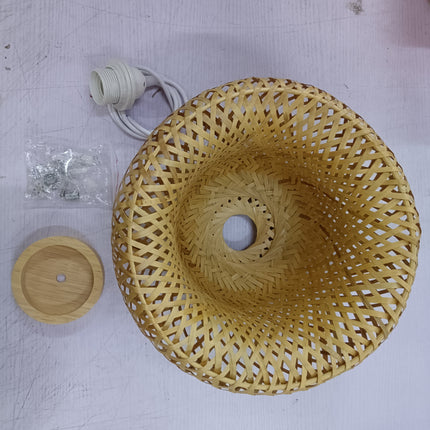 Bamboo Woven Simple Japanese Creative Pastoral Chandelier