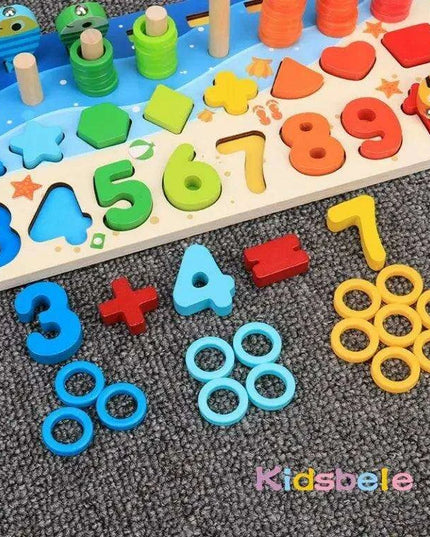 Montessori Math Fishing Puzzle Game - Engaging Educational Toy Set for Early Learners - Boost Skills & Inspire Imagination