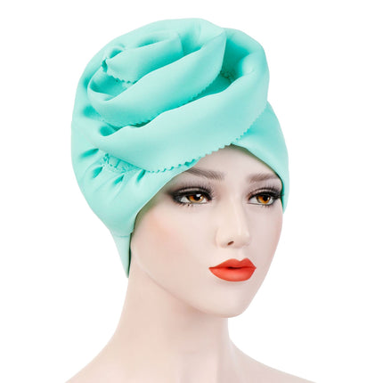 Peekaboo Studio Oversized Flower Bandana Hat - Stylish Side Plate Desi