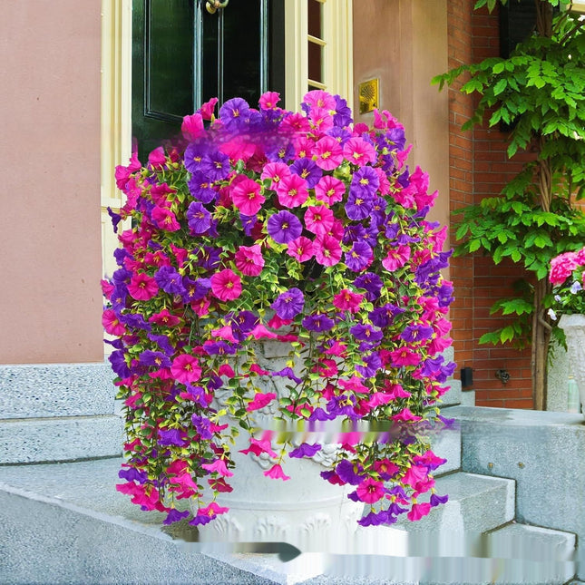 Peekaboo Studio Morning Glory Rattan Wall Hanging - Outdoor Decor, Boh