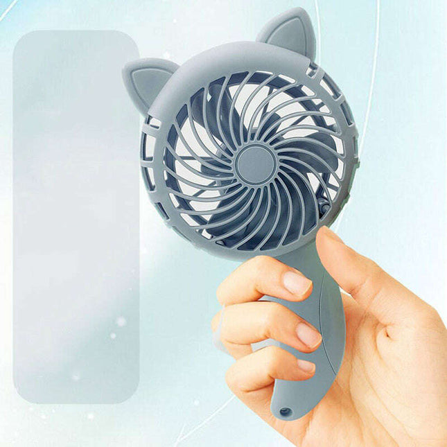 Giant Cartoon Hand-Held Pressure Fan for Kids