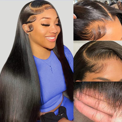 Peekaboo Studio Human Hair HD Lace Wig - Natural Look & Adjustable Fit